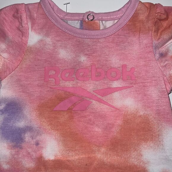 🛍️PRETTY Little GIRLS REEBOK TOP SIZE 0-3 MONTHS 🛍 - Picture 2 of 6